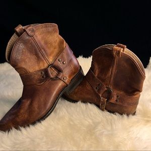 Leather Frye Bootie